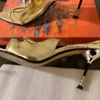 Елегантни дамски обувки, снимка 2 - Дамски обувки на ток - 45597008