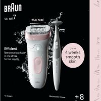 Епилатор Braun Silk-épil 7 SE7-210, фламинго, снимка 8 - Епилатори - 45298421