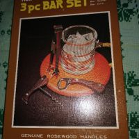 Комплект за барче от три части, снимка 3 - Прибори за хранене, готвене и сервиране - 45858933