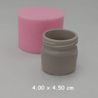 3d Буркан бурканче с винт силиконов молд форма калъп гипс , снимка 2 - Форми - 40540978