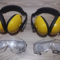 Защитни работни антифони и очила комплект, снимка 1 - Други инструменти - 45120549