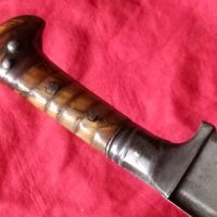 Хайбер, ятаган , меч. Булатна стомана., снимка 9 - Антикварни и старинни предмети - 45482812