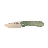 Сгъваем нож Dulotec K262-GN дръжка от Micarta и 14C28N неръждаема стомана, снимка 6 - Ножове - 45007816