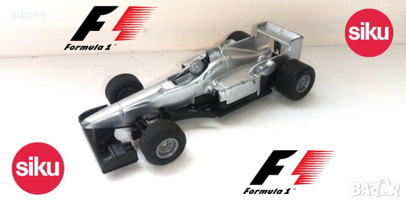 Метална количка SIKU 1357 - Rennwagen F1 Mercedes, снимка 1