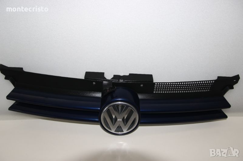 Предна решетка VW Golf 4 (1998-2004г.) предна емблема Голф IV / 🔵Цвят: Тъмно син, снимка 1