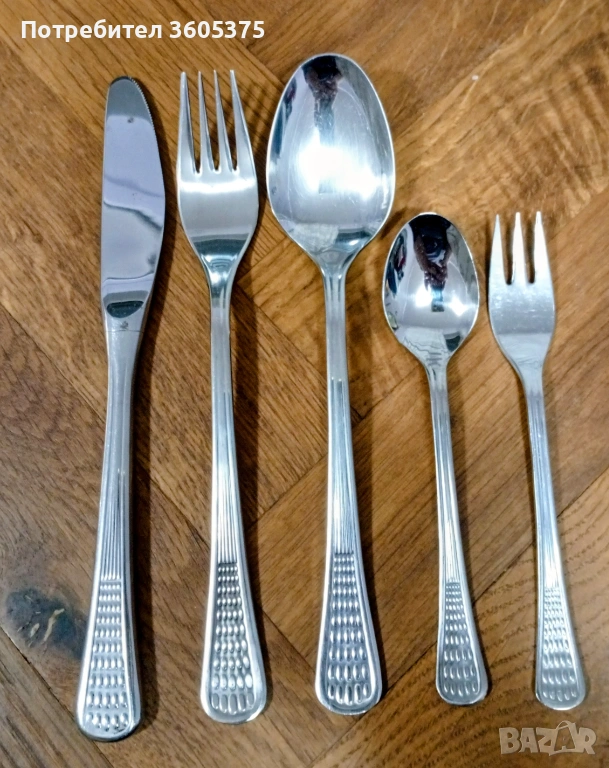 Прибори за хранене на завод Петко Денев, снимка 1