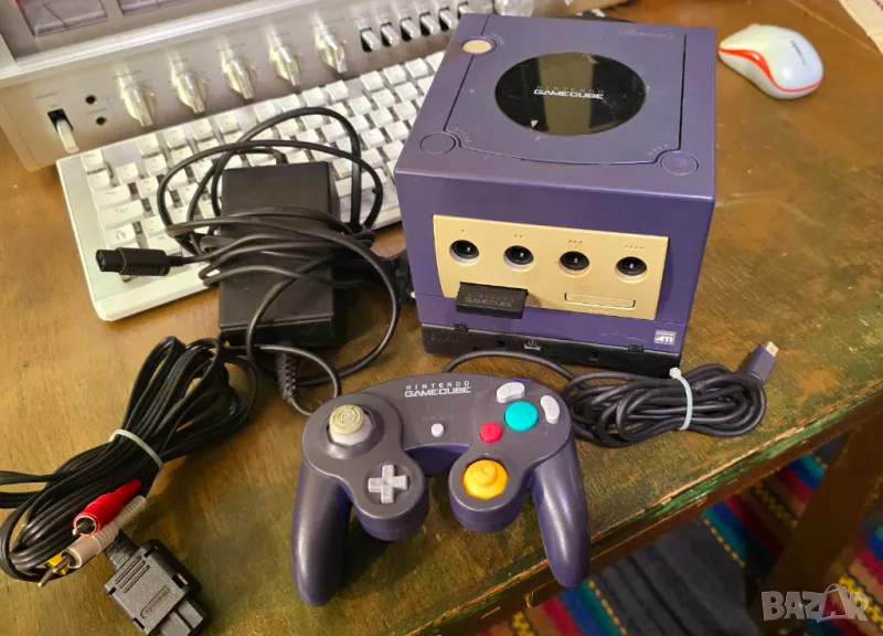 Nintendo GameCube + Gameboy Player , снимка 1