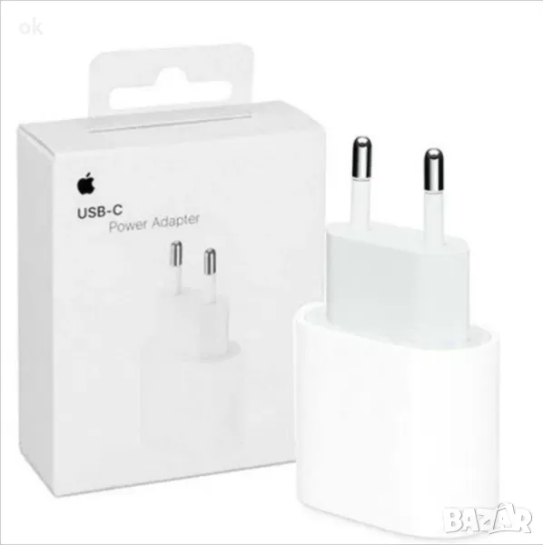 Оригинално зарядно за iPhone 20W usb-c ново, снимка 1