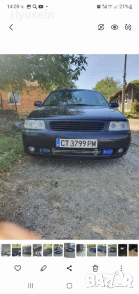 Ауди А 3 L bending 1.8 209 konq.Apy motor.cerveni sportni svehti.2000 na godina.tel., снимка 1