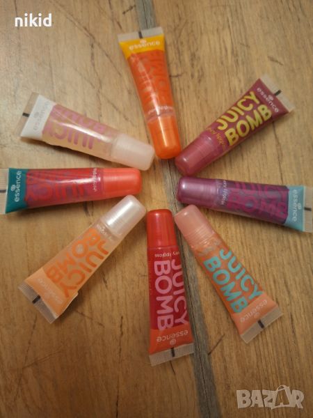 Гланц за устни Essence Juicy Bomb lip gloss лип глос блясък за устни, снимка 1