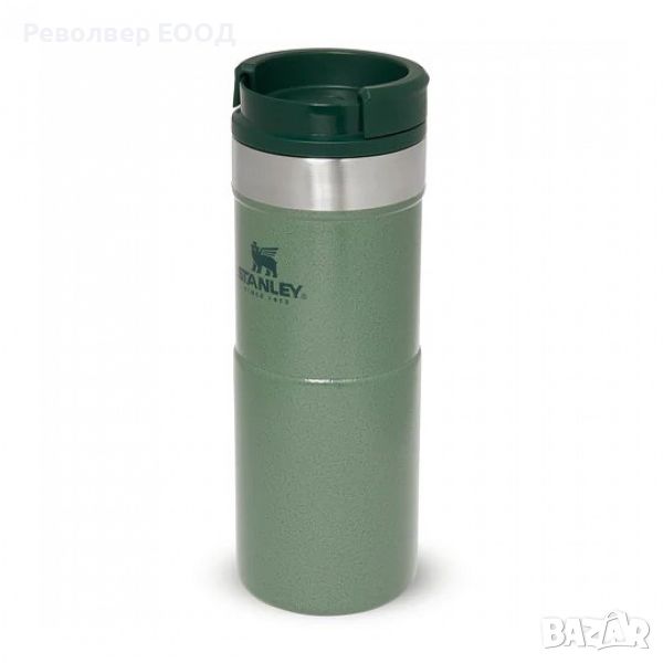 Термо чаша Stanley NeverLeak™ - 0,350 мл, в цвят Hammertone Green, снимка 1