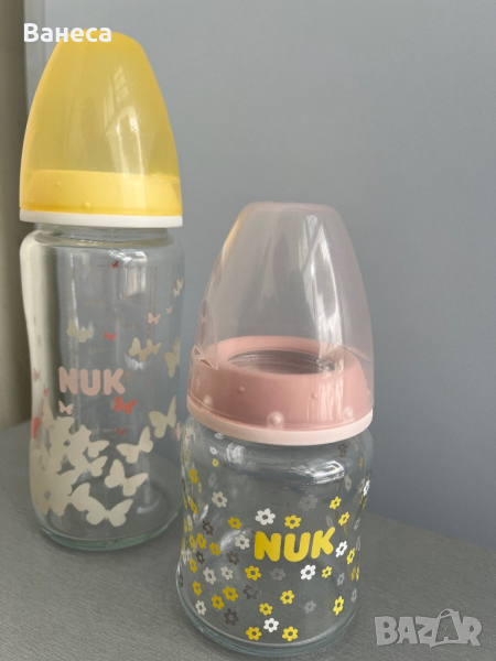 Стъклени шишета NUK, снимка 1