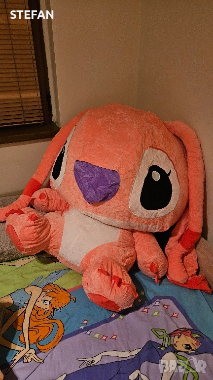 голяма плюшена играчка стич 100см. 110лв, снимка 1
