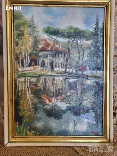 Стара картина български автор, снимка 1