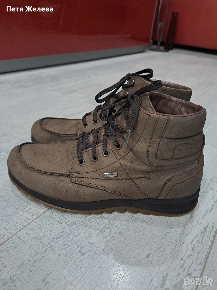 Мъжки боти от естествена кожа N42  -SimpaTex, снимка 1