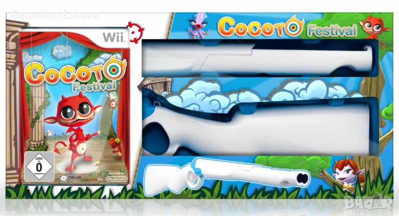 Cocoto Festival + пушка - Nintendo Wii , снимка 1