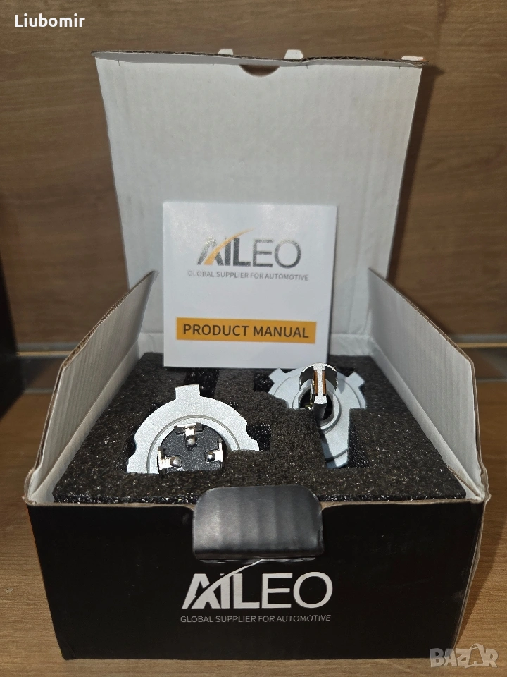 Лед крушки за автомобили h4, снимка 1