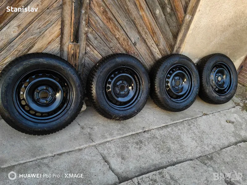  джанти с гуми Goodyear 195 65 15 , снимка 1