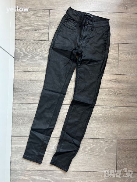 Черен панталон дънки, снимка 1