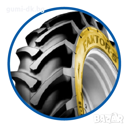 Агро гуми трактор 11.2-24 Faktor-S Vredestein, снимка 1