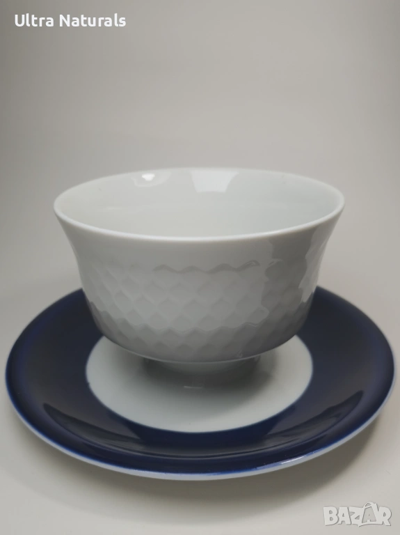 Купа с кобалтово синьо Reichenbach Echt Cobalt Germany, снимка 1