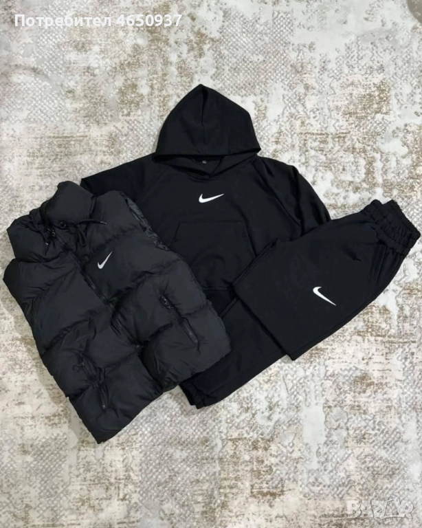 Дамски спортен екип от три части с елек вативан , снимка 1