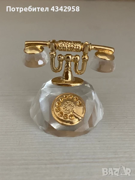 Swarovski Memories Crystal Old Fashioned Rotary Telephone., снимка 1