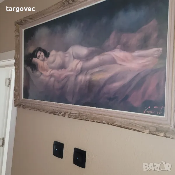 картина репродукция масло върху платно на Винсент, снимка 1