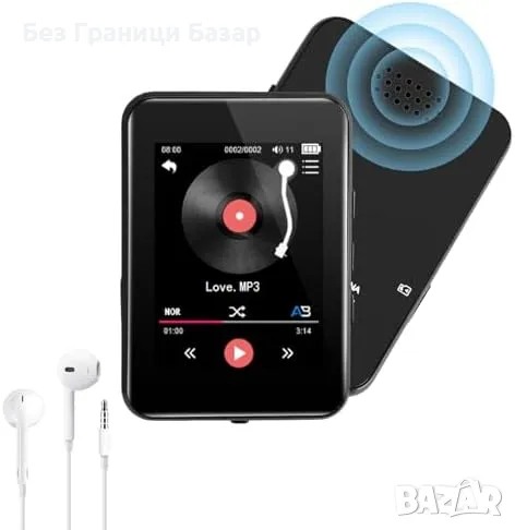 Нов Музикален плейър COVVY 72GB, HIFI звук, FM радио, 2.5" тъчскрийн, снимка 1