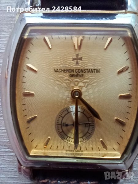 Vacheron Constantin, мъжки луксозен часовник + Подарък , снимка 1