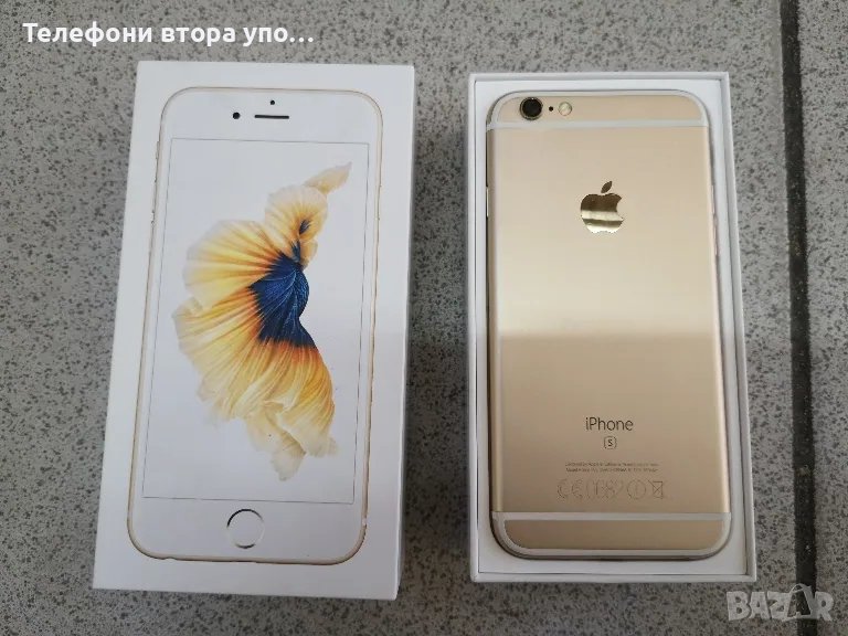 Iphone 6S Gold 100%Battery health , снимка 1