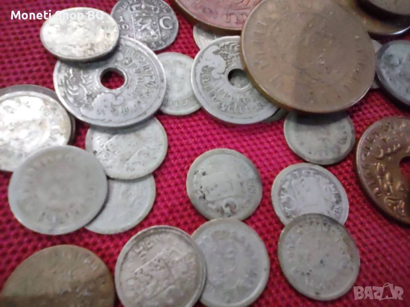 Лот монети Нидерландска Индия- много сребро, снимка 1