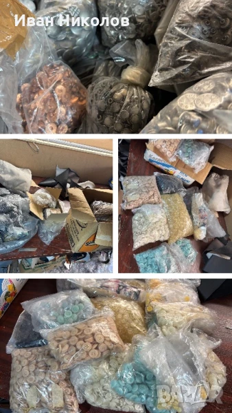 Копчета за дънки, капси за дънки! Чисто нови, в пакети, големи количества!, снимка 1