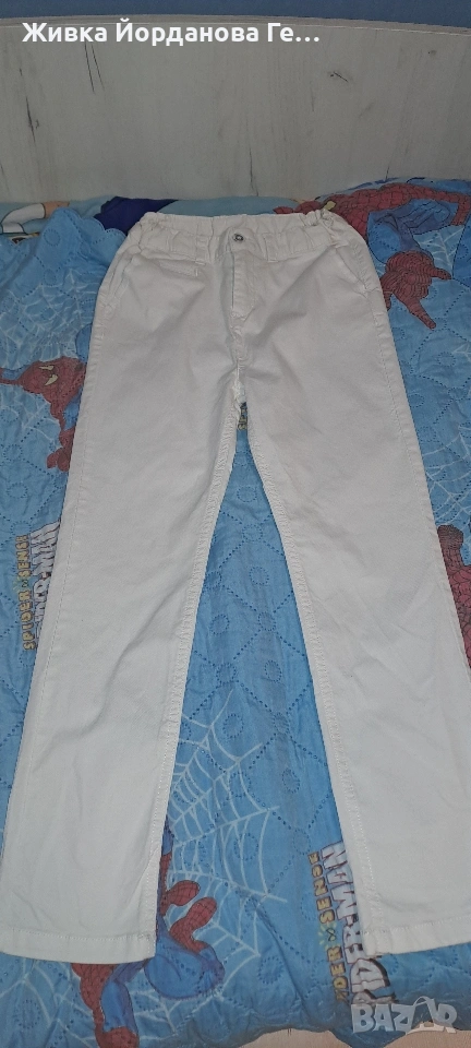 дънки момче бял цвят LC Waikiki 128-134 см., снимка 1