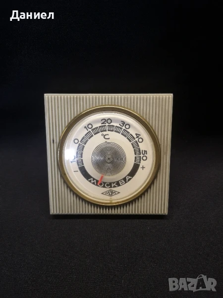 Стар механичен термометър , снимка 1