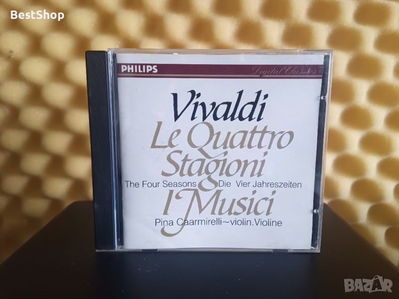Antonio Vivaldi - The Four Seasons - I Musici - Pina Carmirelli, снимка 1