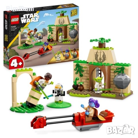 Конструктор LEGO Star Wars™75358 - Джедайски храм на Тенуу / 124 части, снимка 1