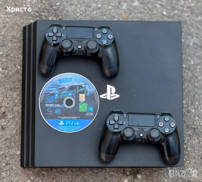 Конзола Sony Playstation 4 PRO ( PS4), 1 TB, Черна, снимка 1