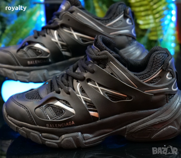 Дамски маратонки Balenciaga track Цвят- Черно, снимка 1