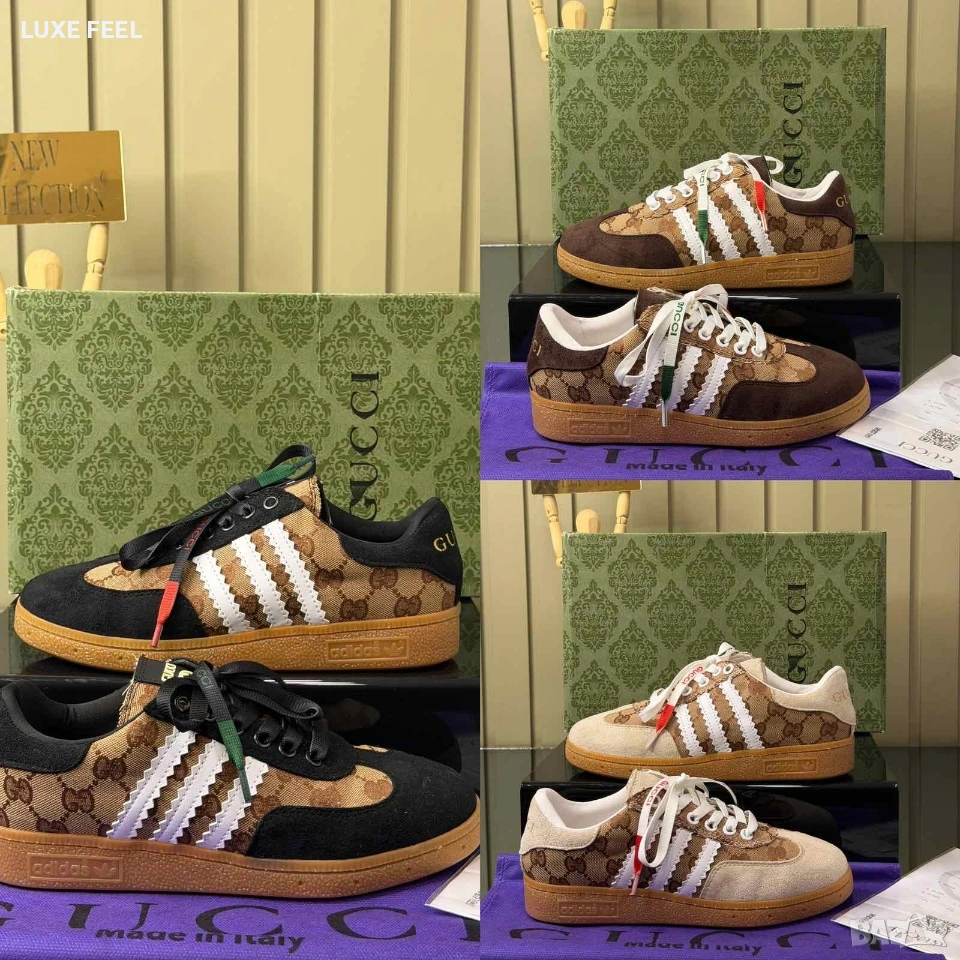 Gucci Adidas ⚜️ Дамски Обувки , снимка 1