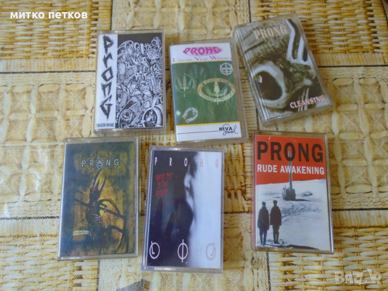 6бр касети Prong, снимка 1