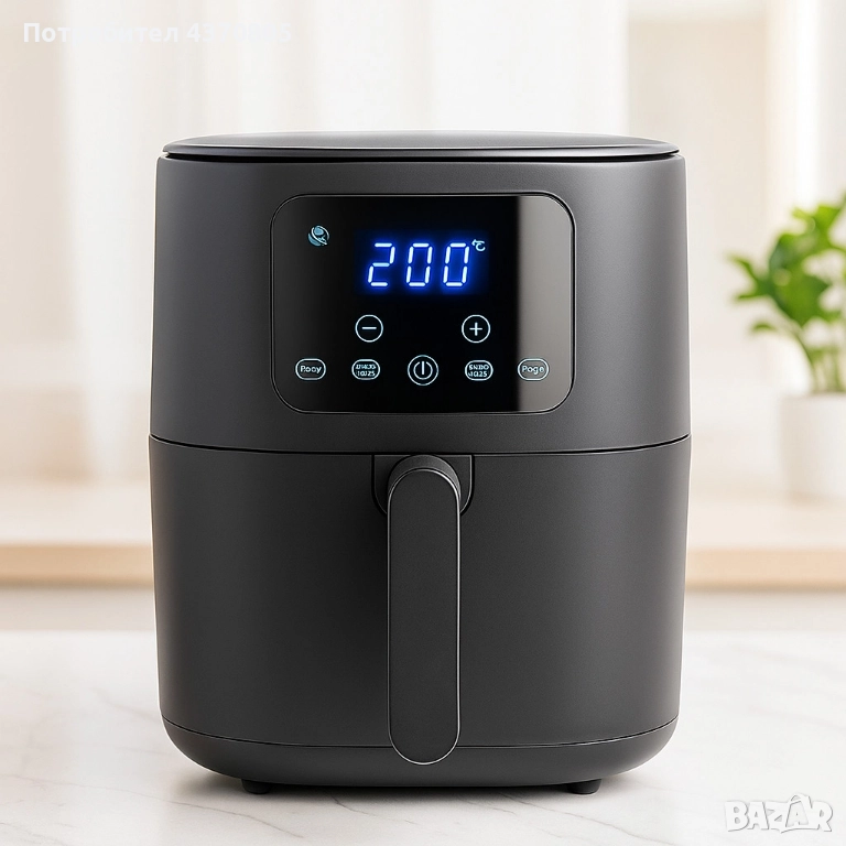 Air fryer 6 литра T&G Best Cooking 32850A0, снимка 1