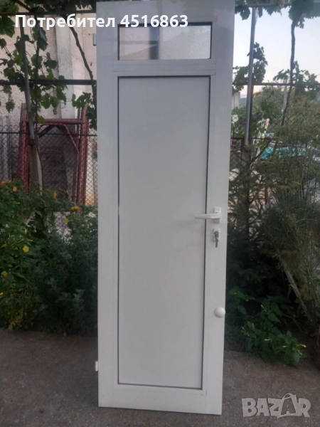 Продавам Нова Алуминиева врата за баня 195/62 НЯМА КАСА, снимка 1