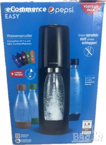 Машина за газиране на вода SodaStream Easy, снимка 6 - Други - 48938079