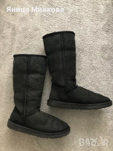 UGG- дамски ботуши, естествена кожа, снимка 4 - Дамски ботуши - 47592665