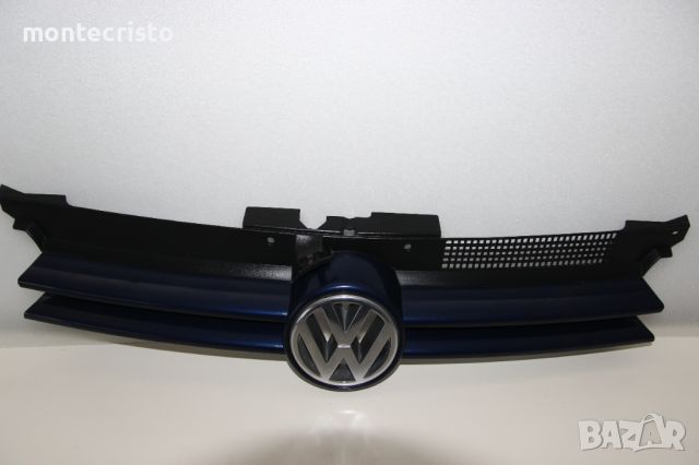 Предна решетка VW Golf 4 (1998-2004г.) предна емблема Голф IV / 🔵Цвят: Тъмно син, снимка 1 - Части - 46466468