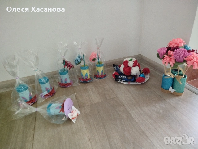 "Зайче" моливник и "Зайче" бонбонче.