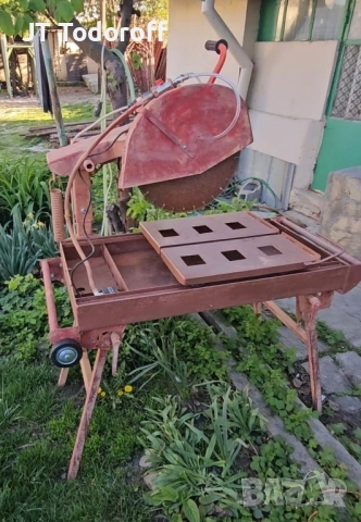 Машини за рязане на тухли,камък,гранитогрес и др. - под Наем, снимка 7 - Други машини и части - 52015159