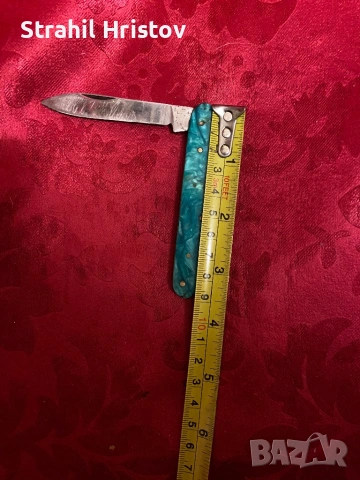 Старо джобно ножче В.Търново, снимка 2 - Антикварни и старинни предмети - 53628072
