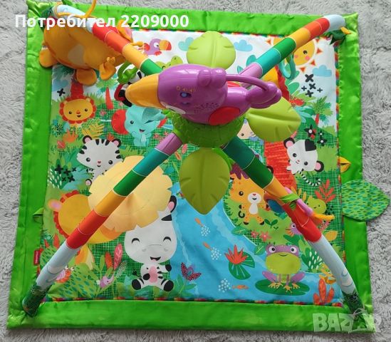 Музикална активна гимнастика FisherPrice , снимка 4 - Музикални играчки - 46817553